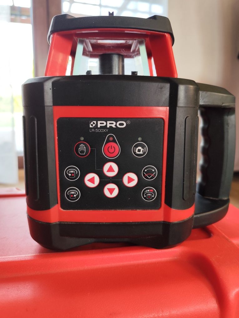 Laser rotacyjny PRO LR - 500XY wiązka czerwona