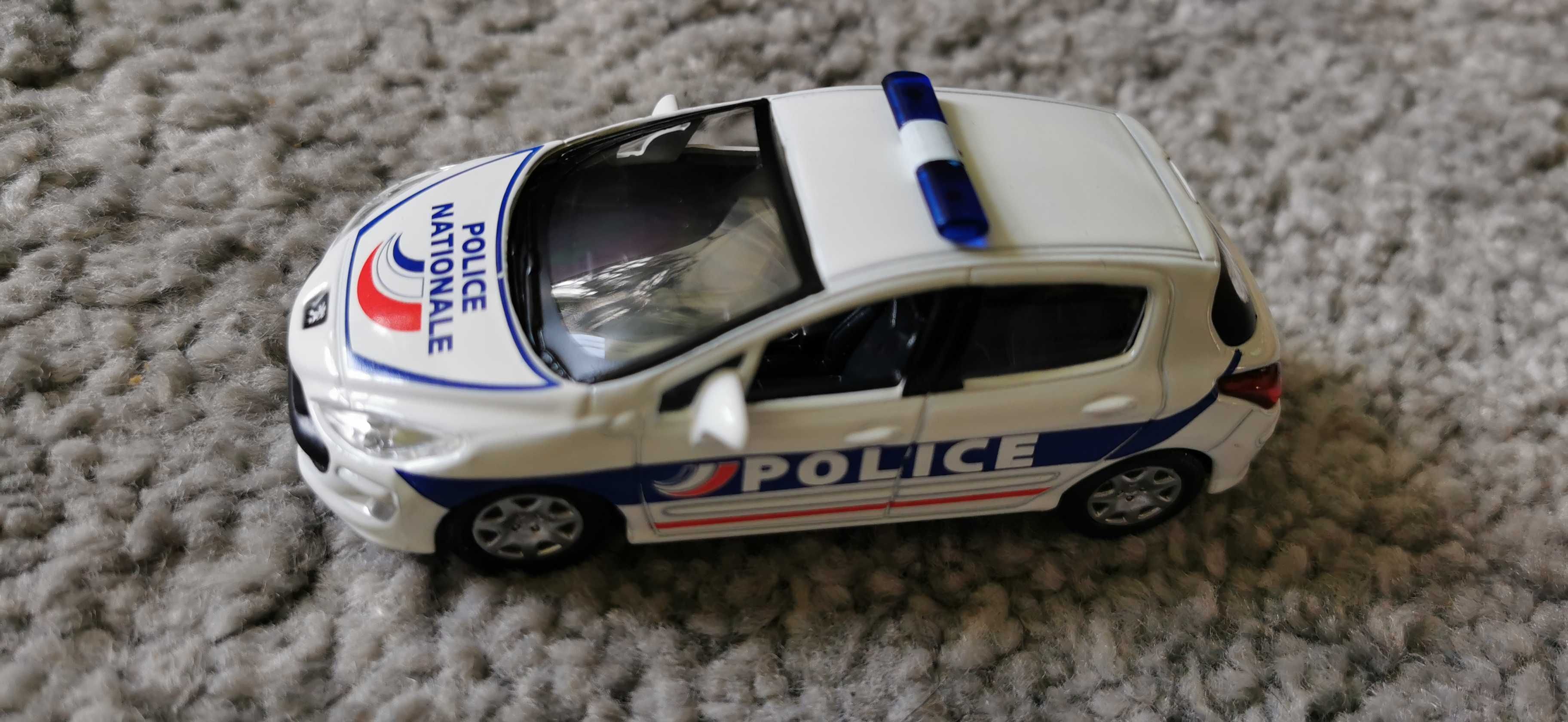 Peugeot 308 Police, model 1:43