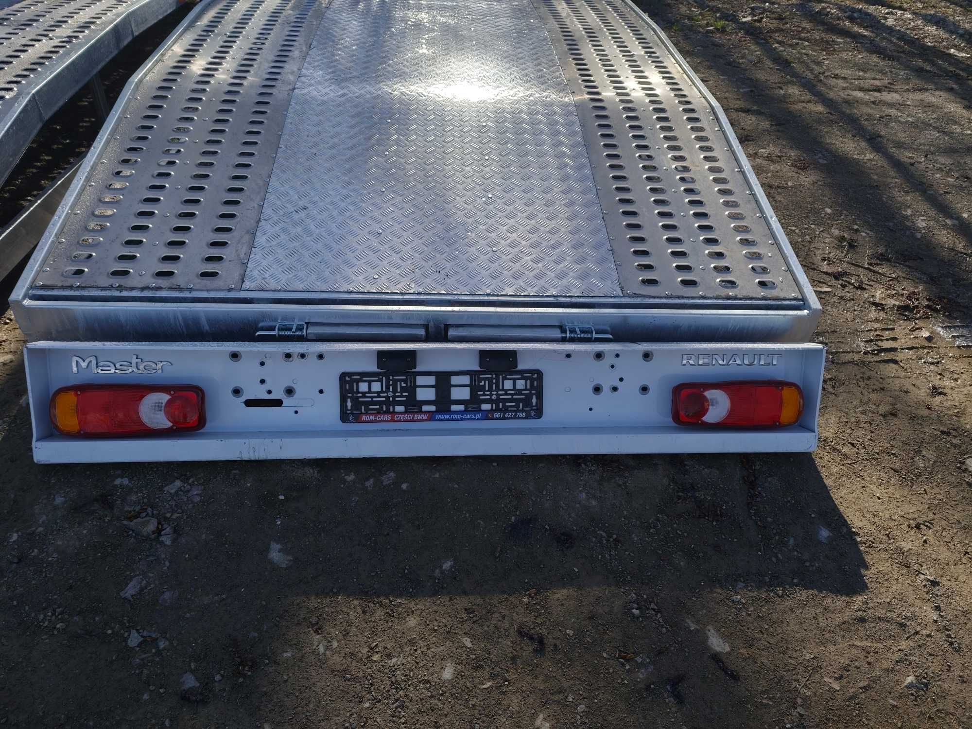 Renault Master III belka tylna kompletna z lampami