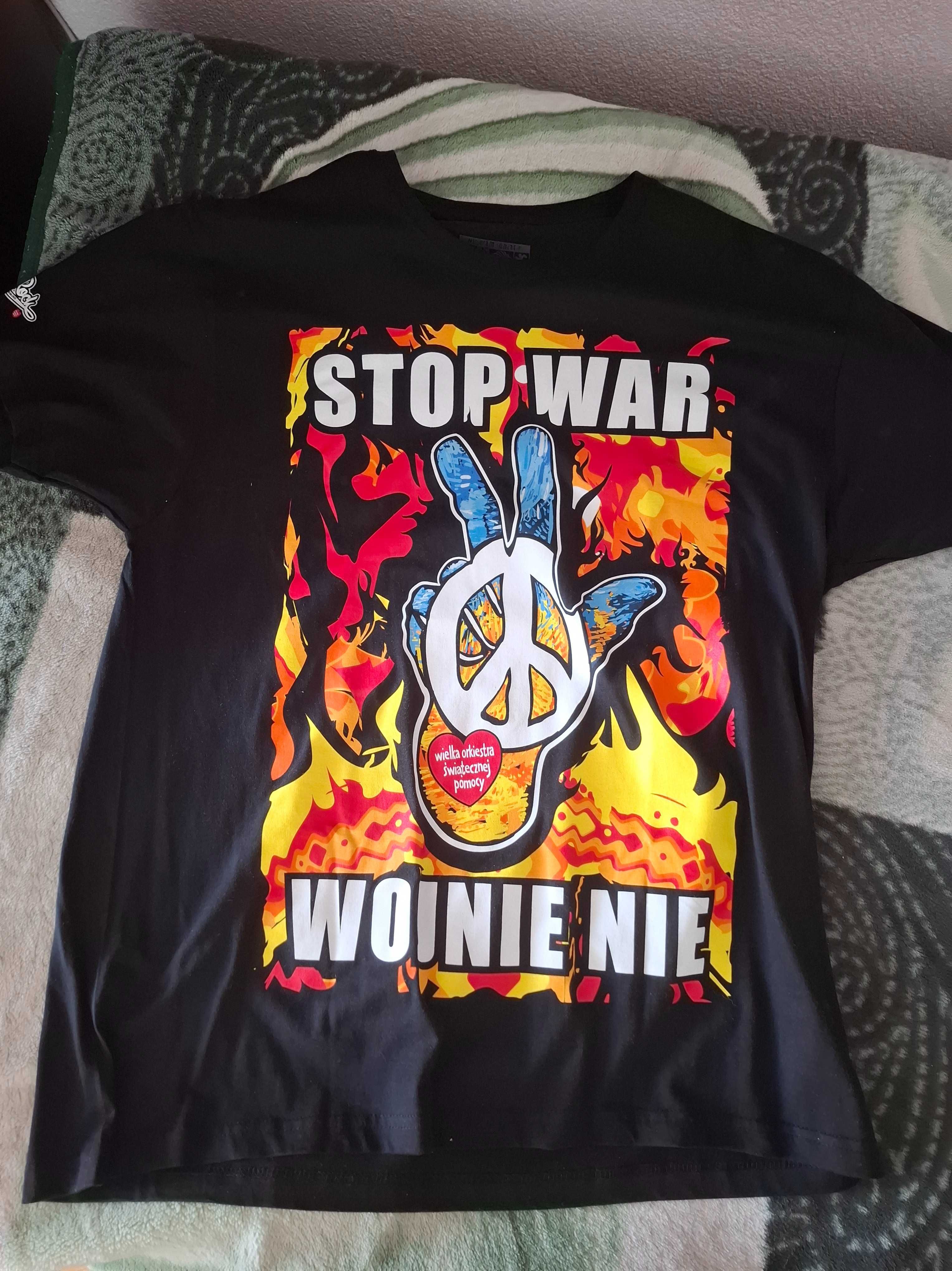 Nowa koszulka WOŚP Stop War rozmiar XL