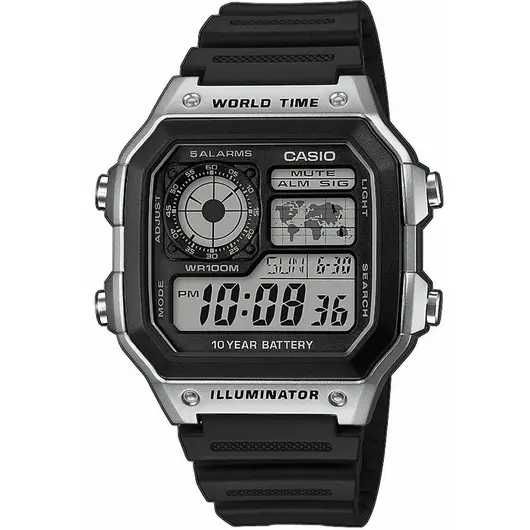 Чоловічий годинник CASIO Sport AE-1200WH-1CVFE Новий!