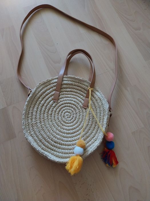 Torebka pleciona nowa