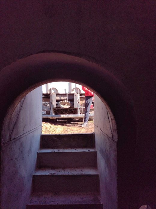 piwnica ziemianka ogrodowa betonowa solidna beton B30W8 schody