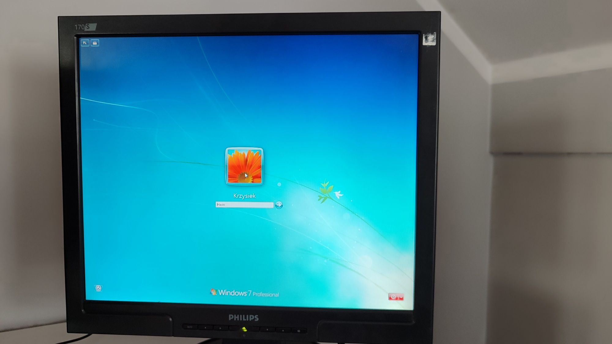 monitor Philips 170 s7fb/00 sprawny technicznie i wizualnie Okazja