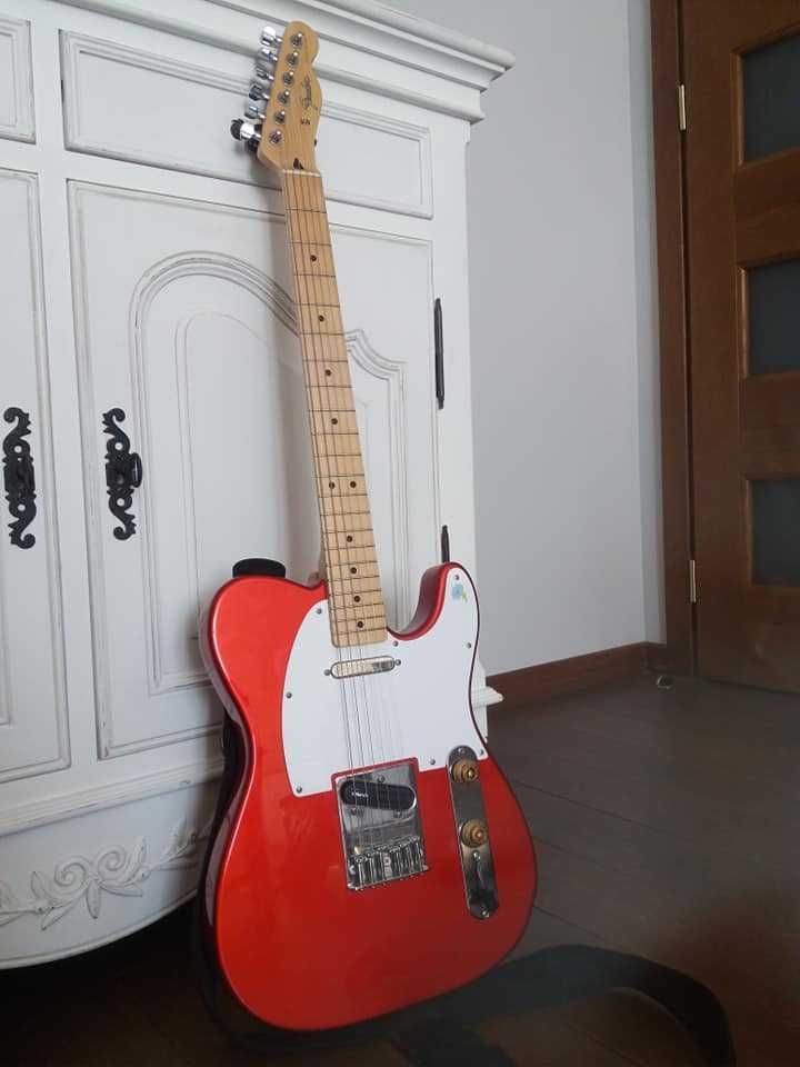 Fender Telecaster Made in Japan (MIJ) Candy Apple Red STD 50s Fujigen