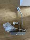 Lampa ścienna Lindby Florens, nikiel, lampka do czytania LED, 963909