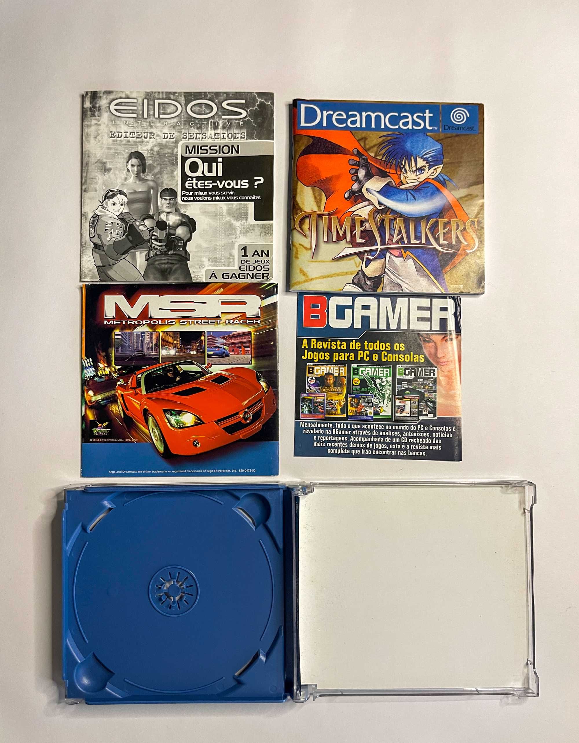 JOGOS Dreamcast - Sonic Adventure / Shenmue Passaport /Chu Chu Rocket!