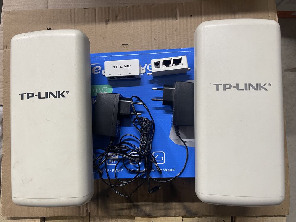 Мост Точка доступа TP-Link TL-WA5210G  комплект