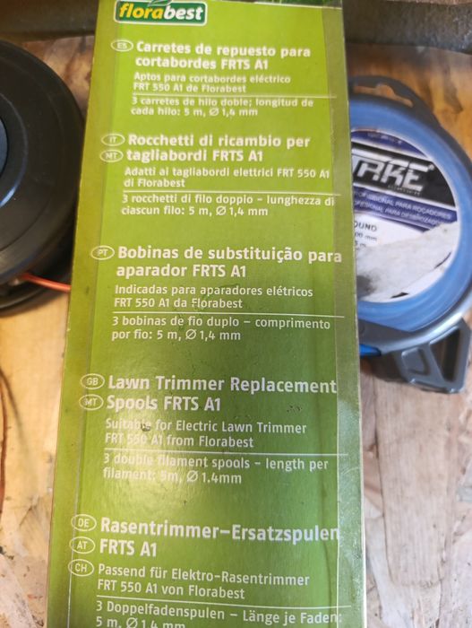 Fios de corte de relva