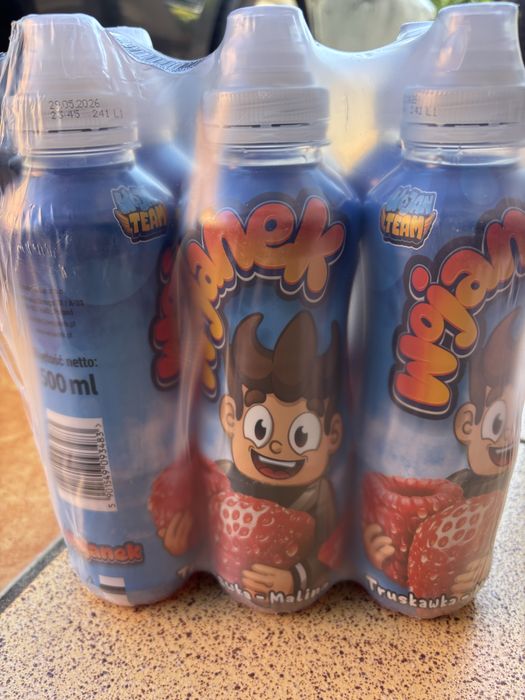 Wojanek 6 szt truskawkowo-malinowy