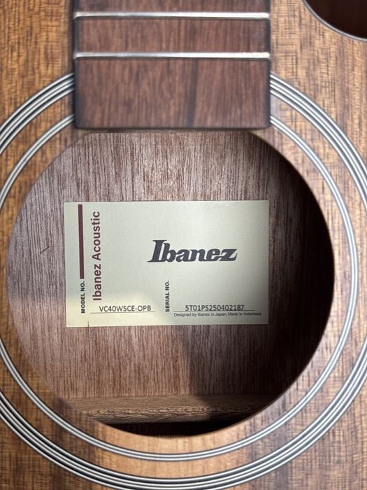 Corpo de guitarra ibanez