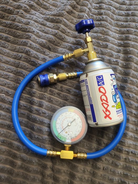 Тест коннектор ХАДО тестконнектор заправки кондиционеров фреон r134a