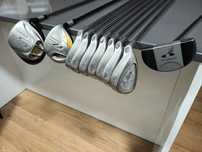 Ferros Callaway X14. Madeiras 1W, 5W Taylor Made e Putter