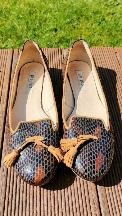 Skórzane lordsy Gina Piacci r.39