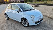 Fiat 500 1.2 69KM Benzyna Baby Blue Wersja Sport Klimatyzacja Ładny Stan