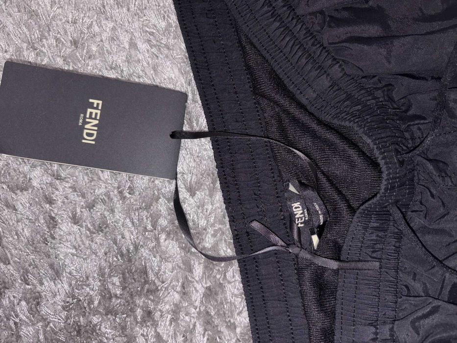 Calções praia Fendi reativos pretos (M)