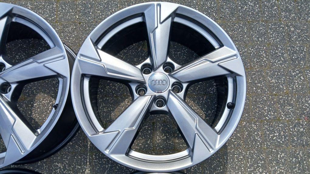 18" Audi jak Rotor 5x112 8j et39 A6 A8 oryginal Schadow Chrom A3 A4 Q5