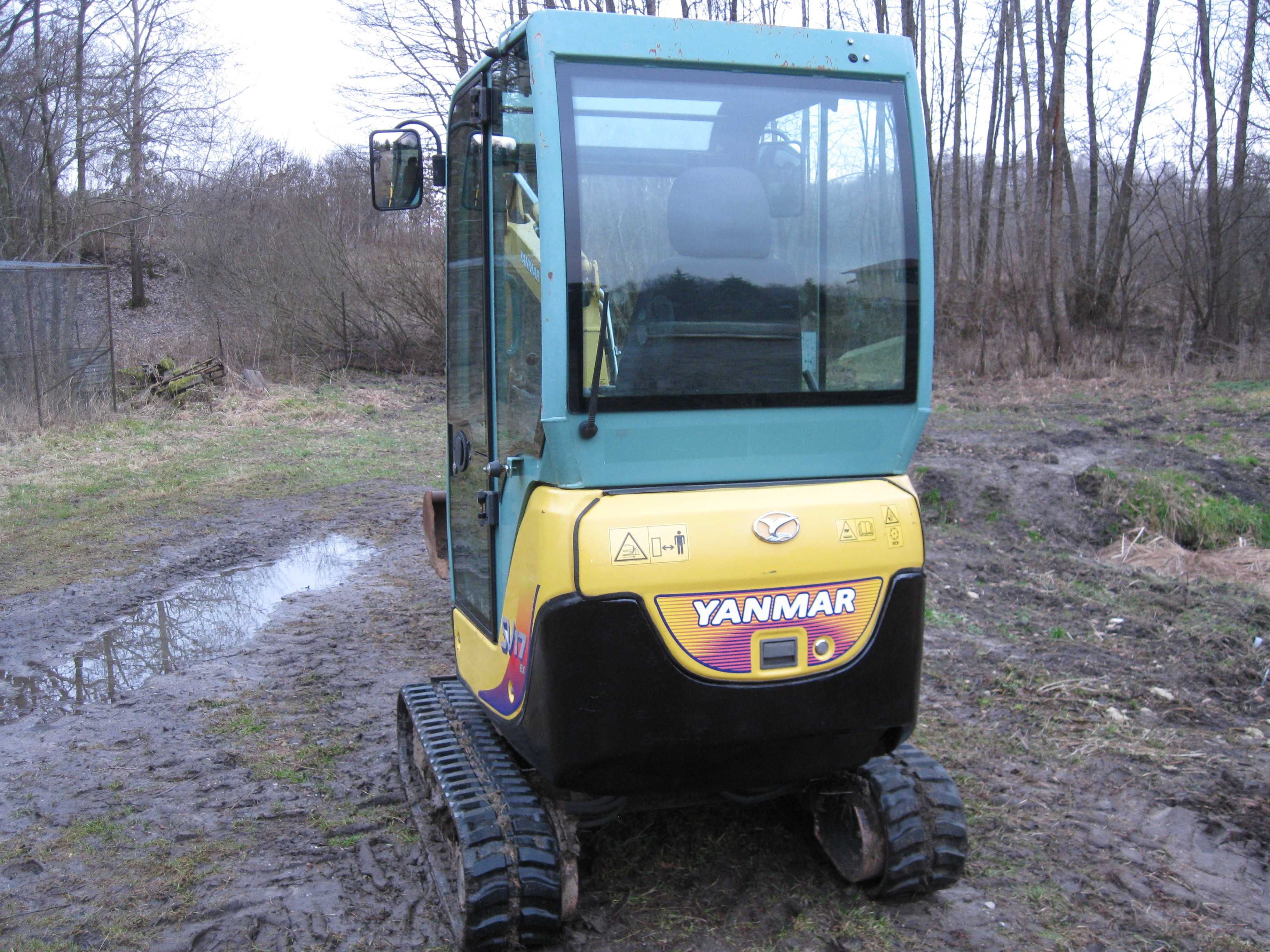 Minikoparka Yanmar SV 17 EX, 2014r., 19, JCB, CAT, Kubota warta uwagi