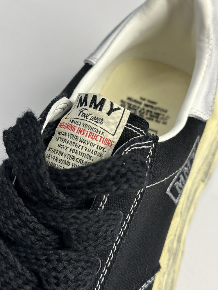 MMY Blakey Maison Mihara Yasuhiro кросовки кеды черные 43 44 42 чорні