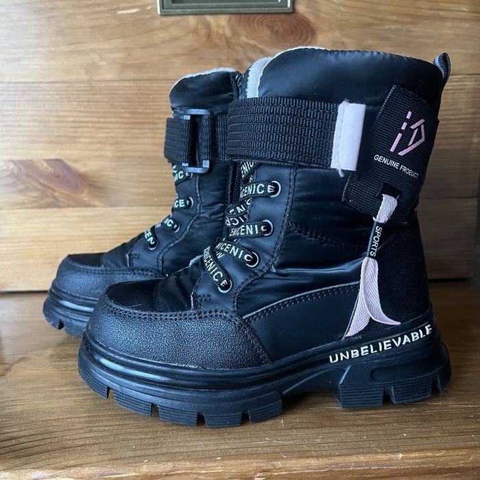 Сапоги зимові на дівчинку