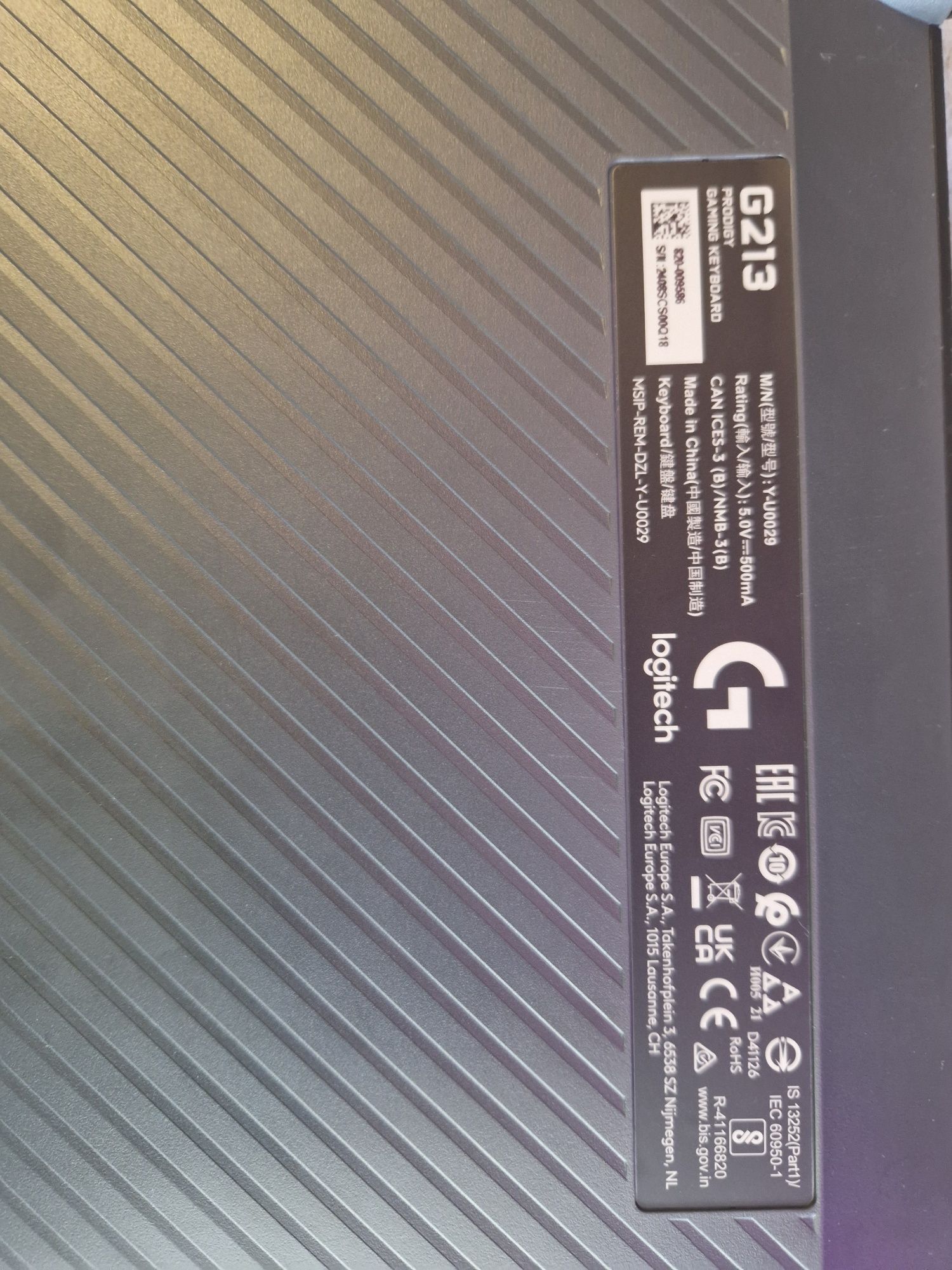 Klawiatura G213 logitech