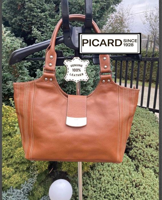 Picard Німеччина шкіряна розкішна жіноча сумка натуральна шкіра оригін