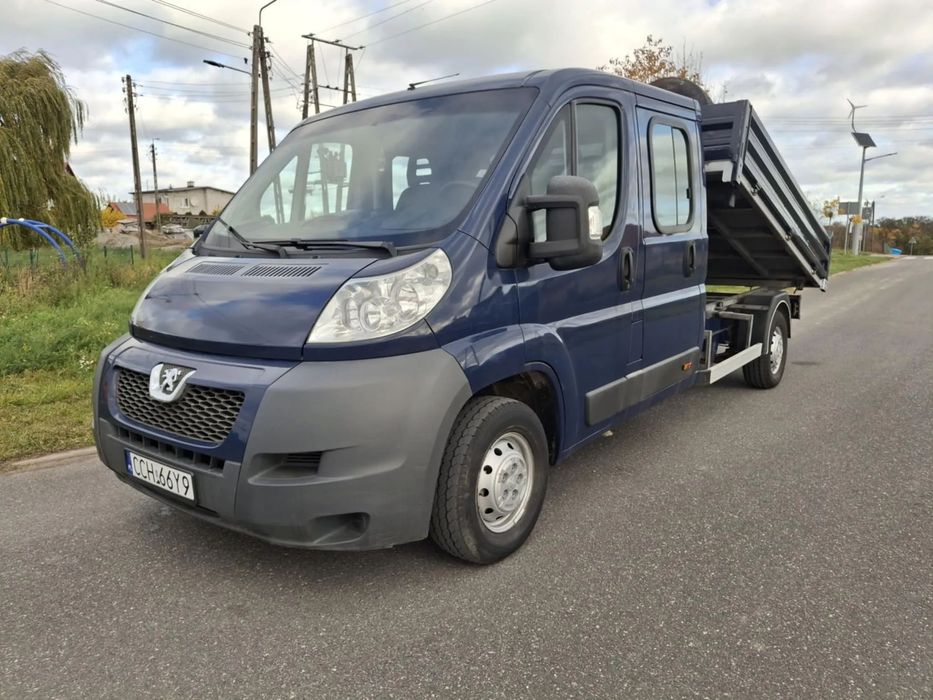 Peugeot BOXER  wywrot 3 strony klima 7 osób