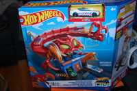 nowa wyrzutnia HOT WHEELS  tor + samochod