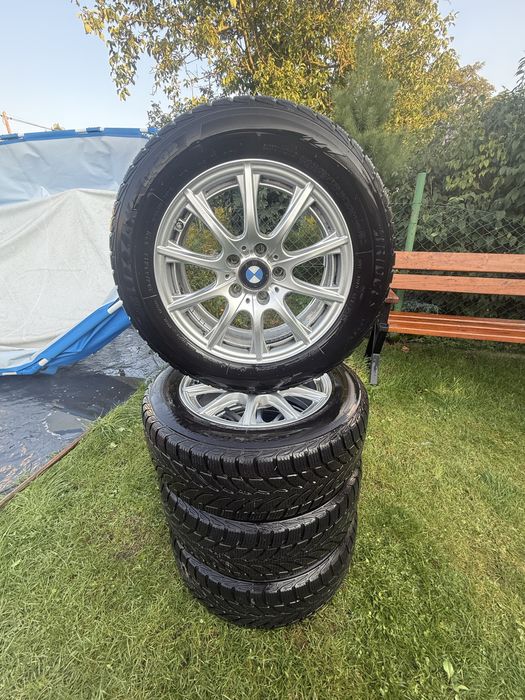 Felgi aluminiowe 16” 6,5Jx16H2 ET38 z oponami zimowymi Bridgestone