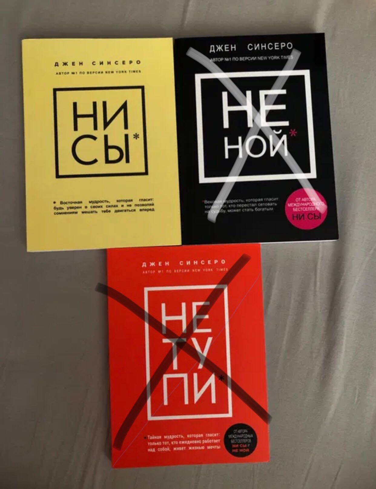 Не сы. Книги Синсеро