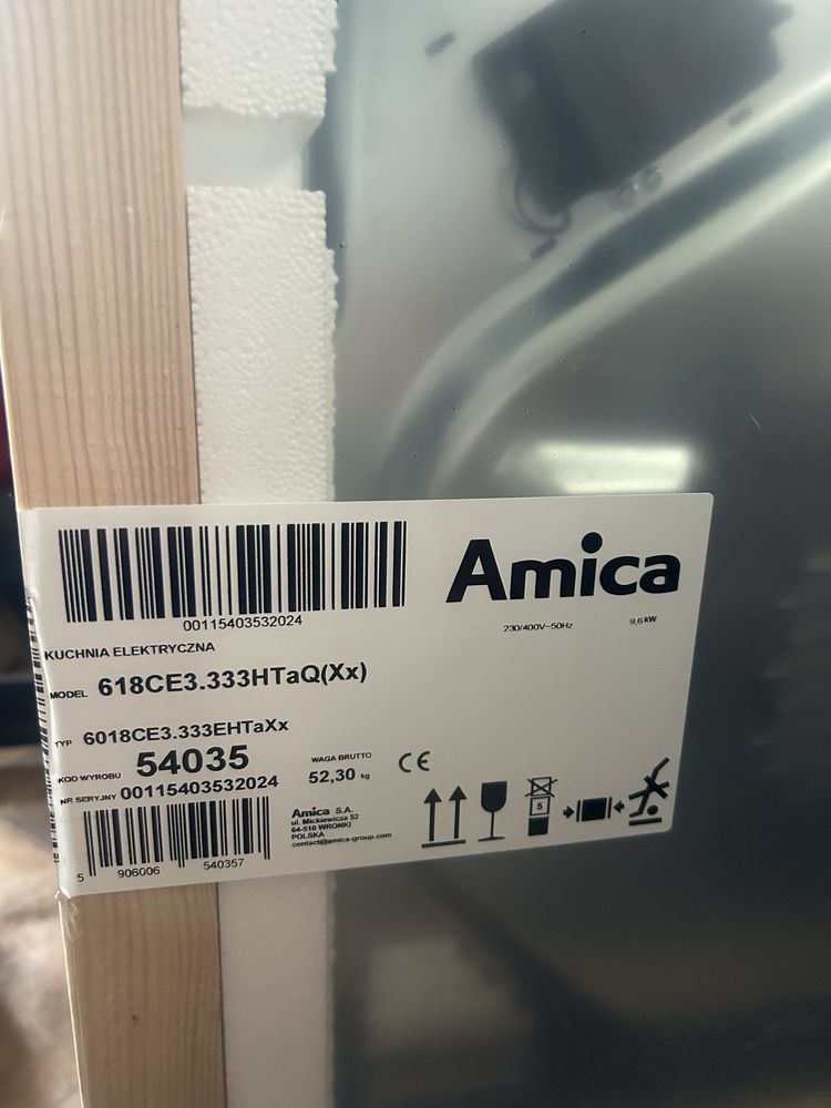 Kuchenka elekrtyczna Amica