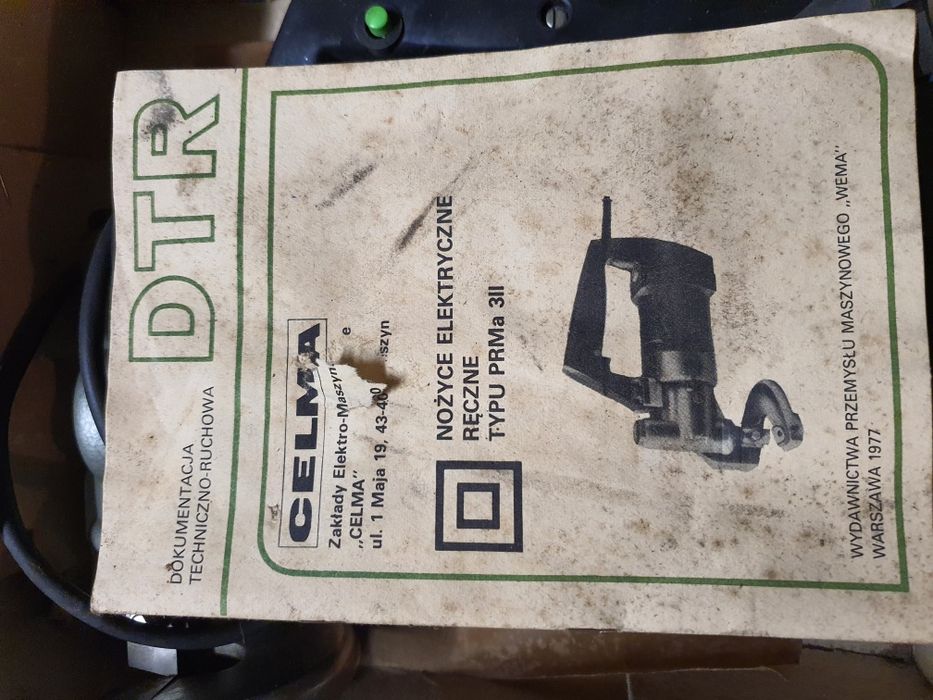 Nożyce elektryczne Celma PRMa 3II