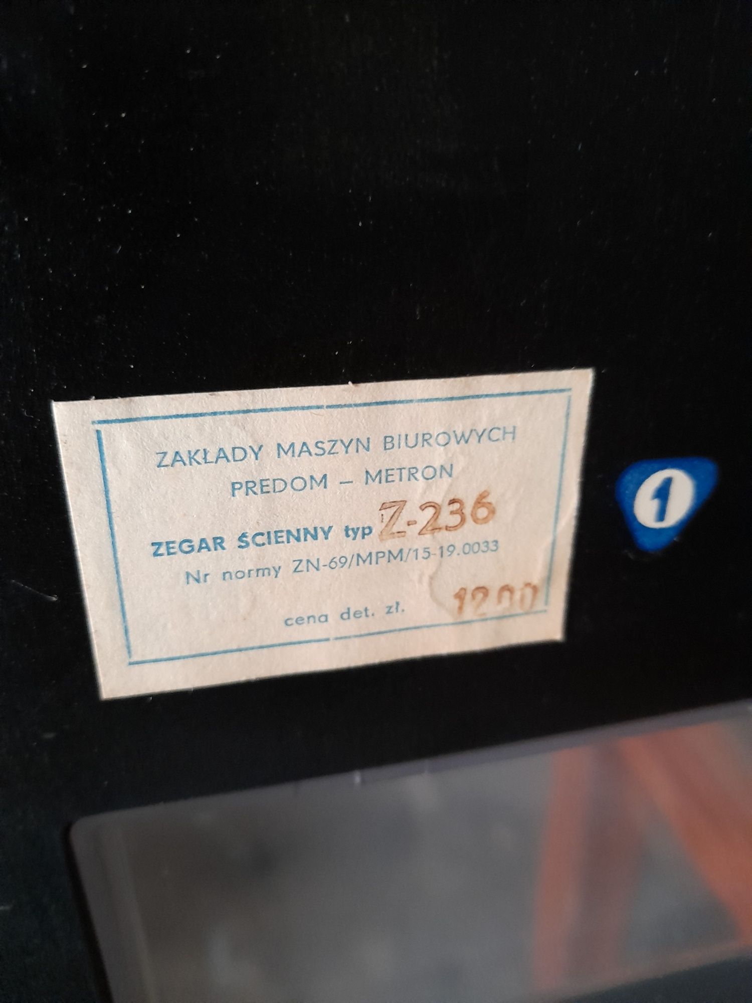 Zegar ścienny predom