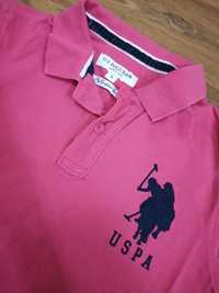 Różowa połówka tshirt Polo Ralph Lauren