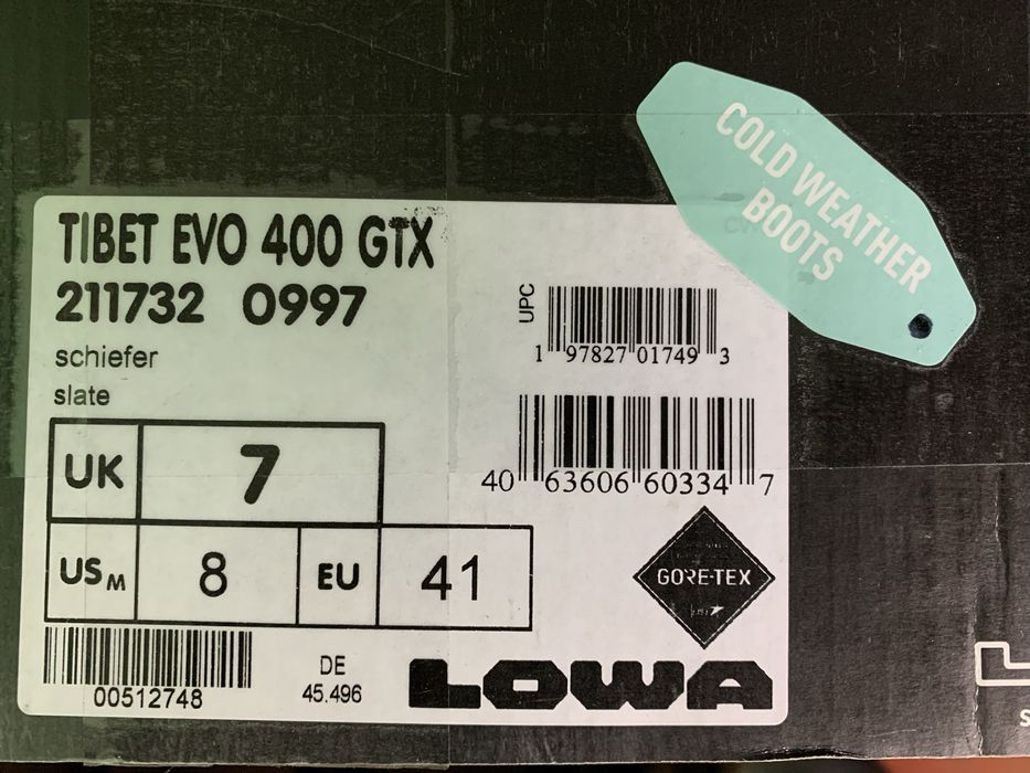 LOWA Tibet EVO 400 GTX Slate