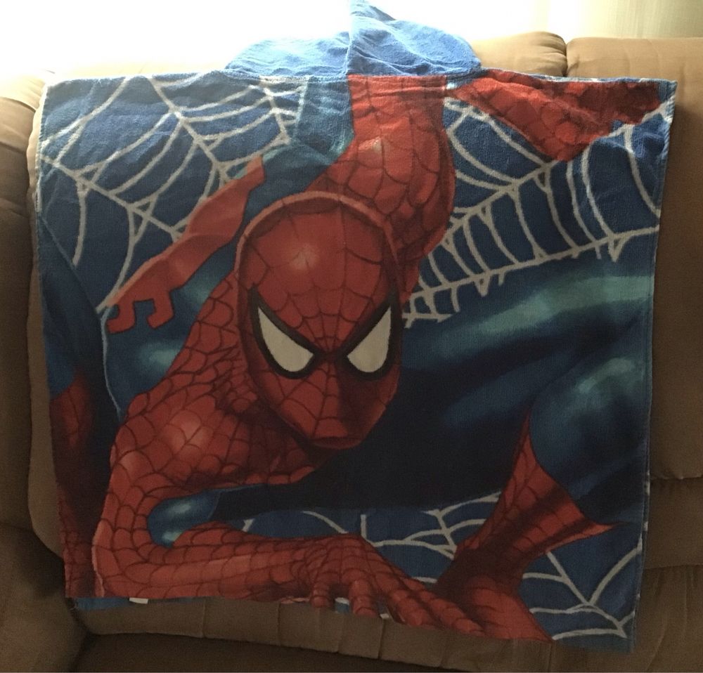 Человек паук, Спайдермэн, пляжное полотенце
