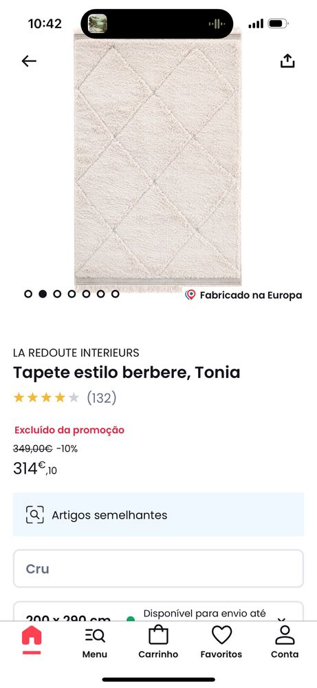 Tapete La Redoute