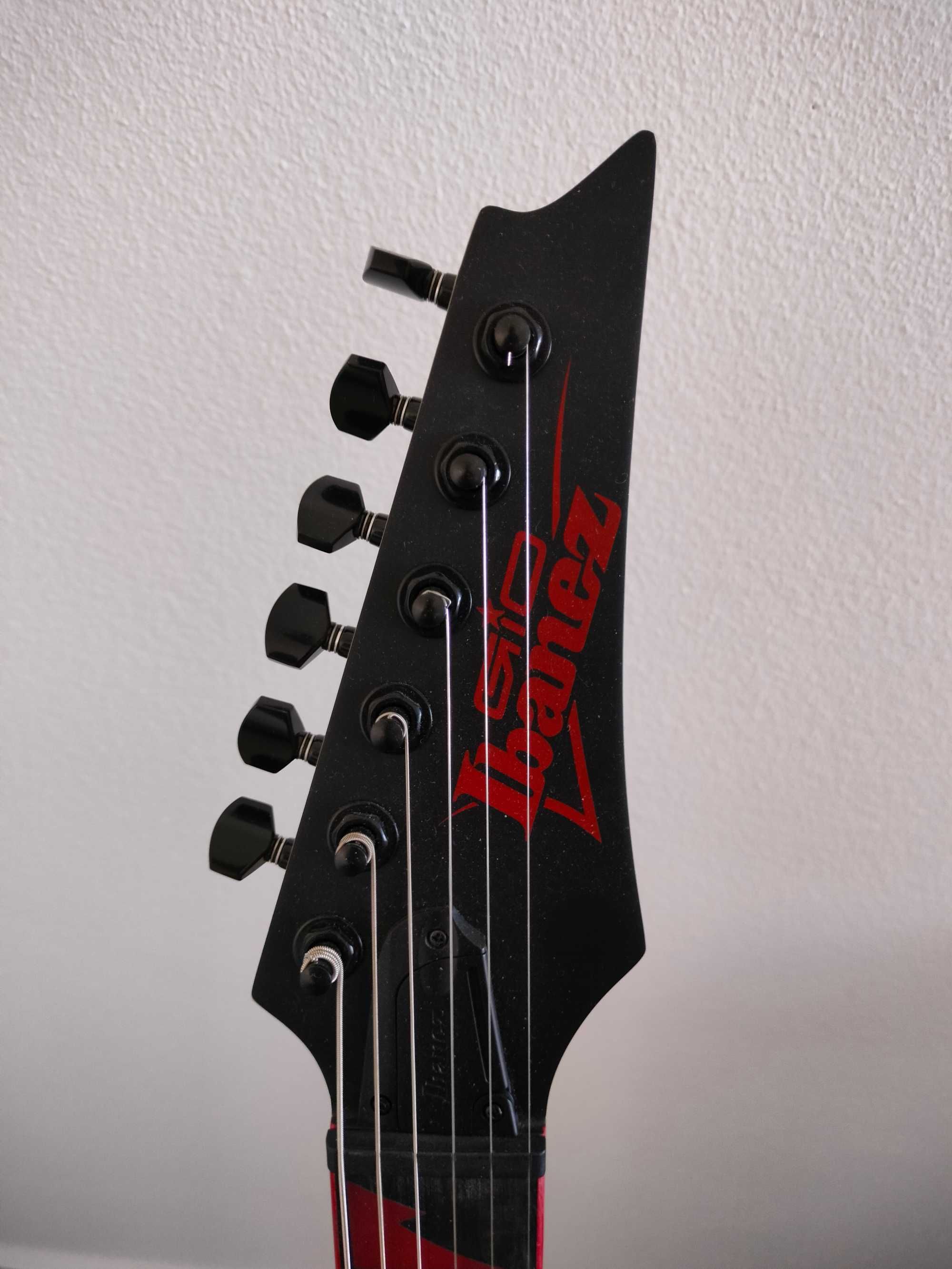 Guitarra Ibanez GRG131DX-BKF + acessórios