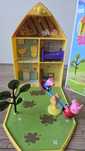 Domek świnka peppa, peppa pig domek i samochód