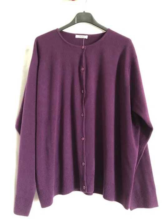 sweter damski fioletowy