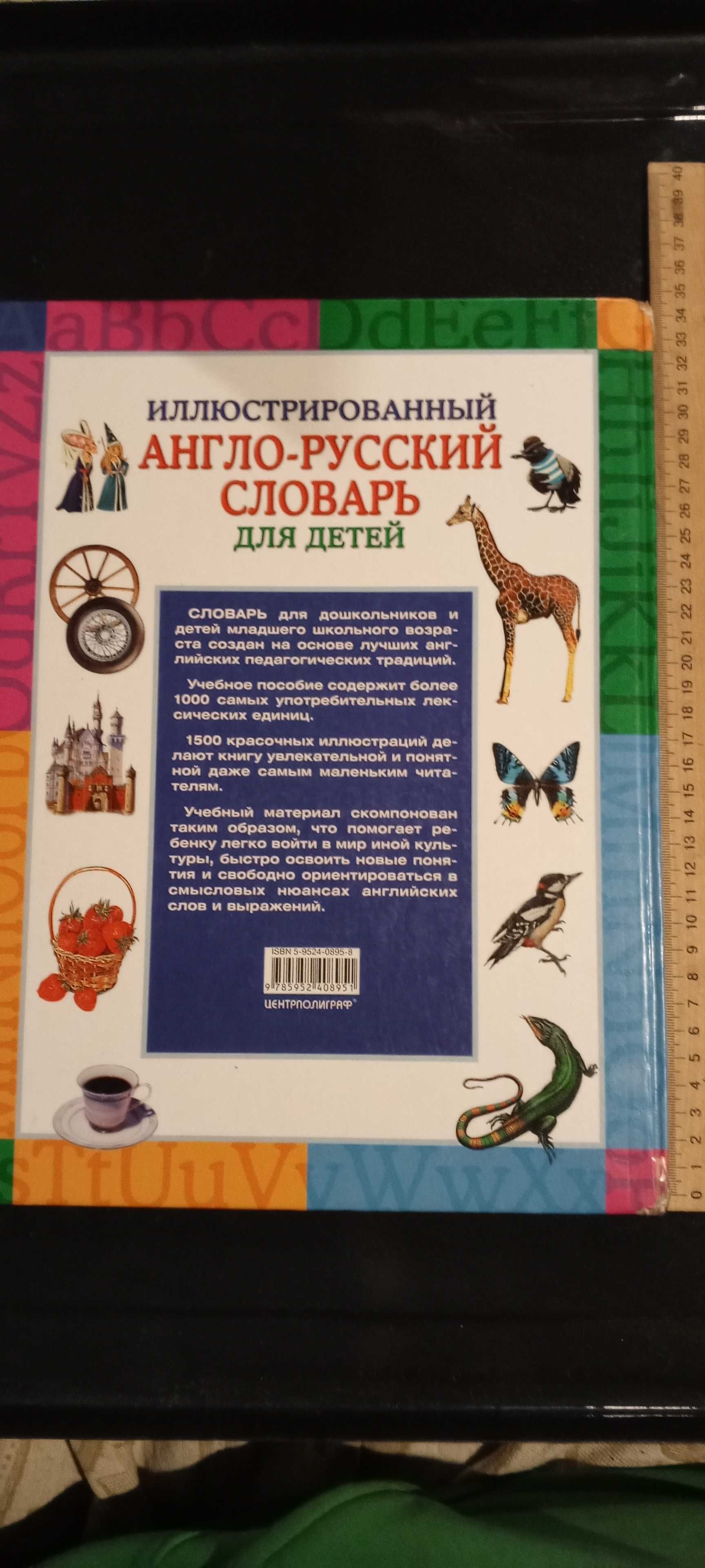 Иллюстрированный англо-русский словарь для детей.