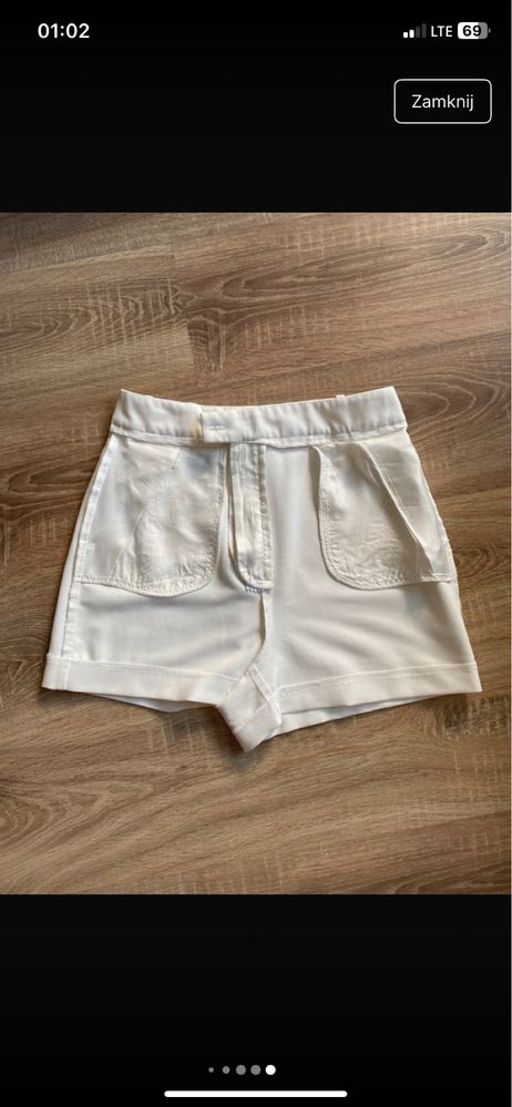 Spódnicospodenki z wysokim stanem Zara S