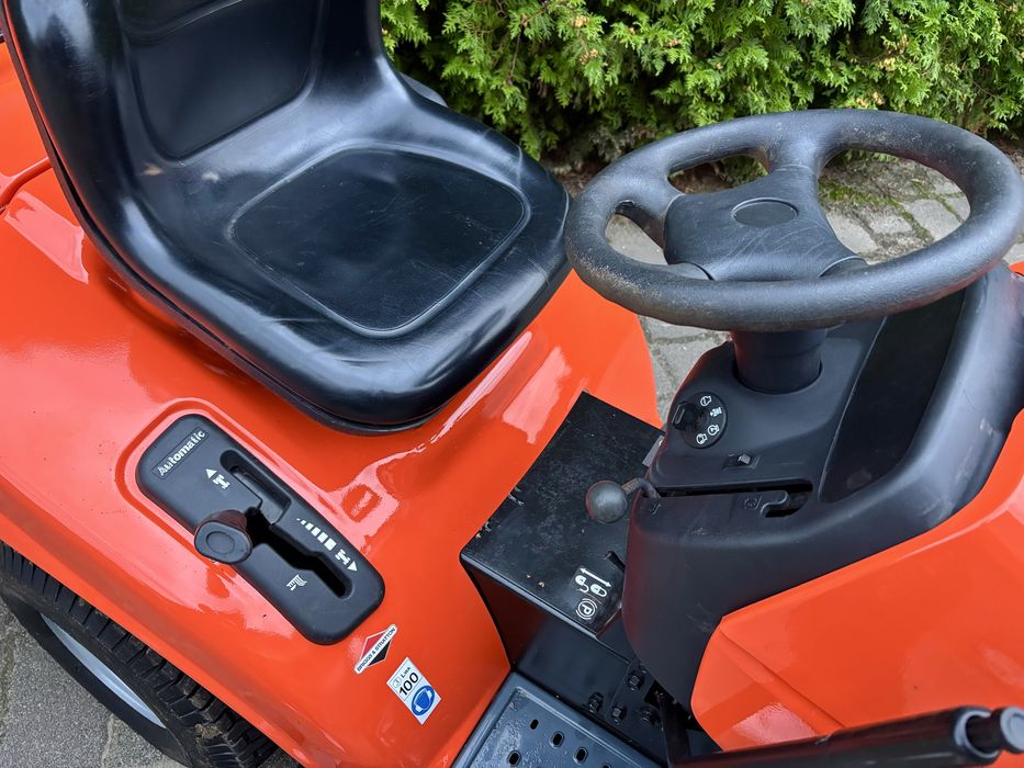 Traktorek Kosiarka Husqvarna Briggs 19.5KM Pompa Oleju Hydro kosz pług