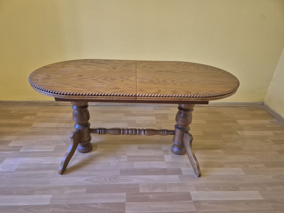 Stół drewniany -  rozkładany, podnoszony