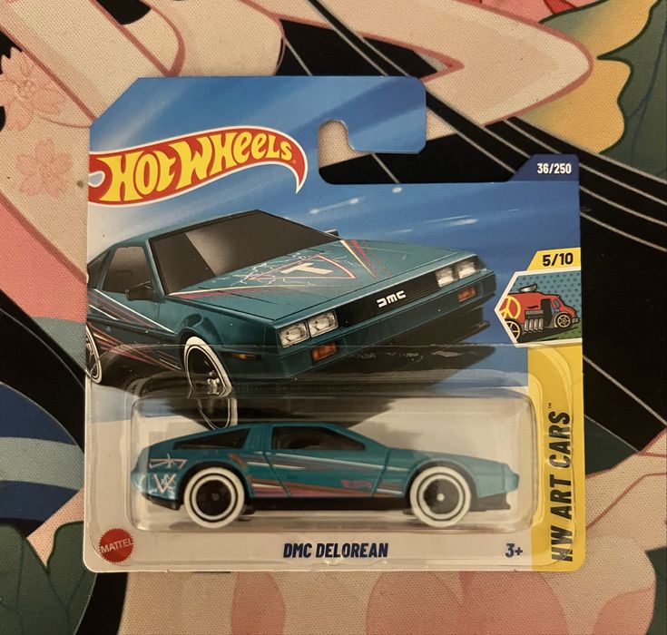 DMC DeLorean Hot Wheels main