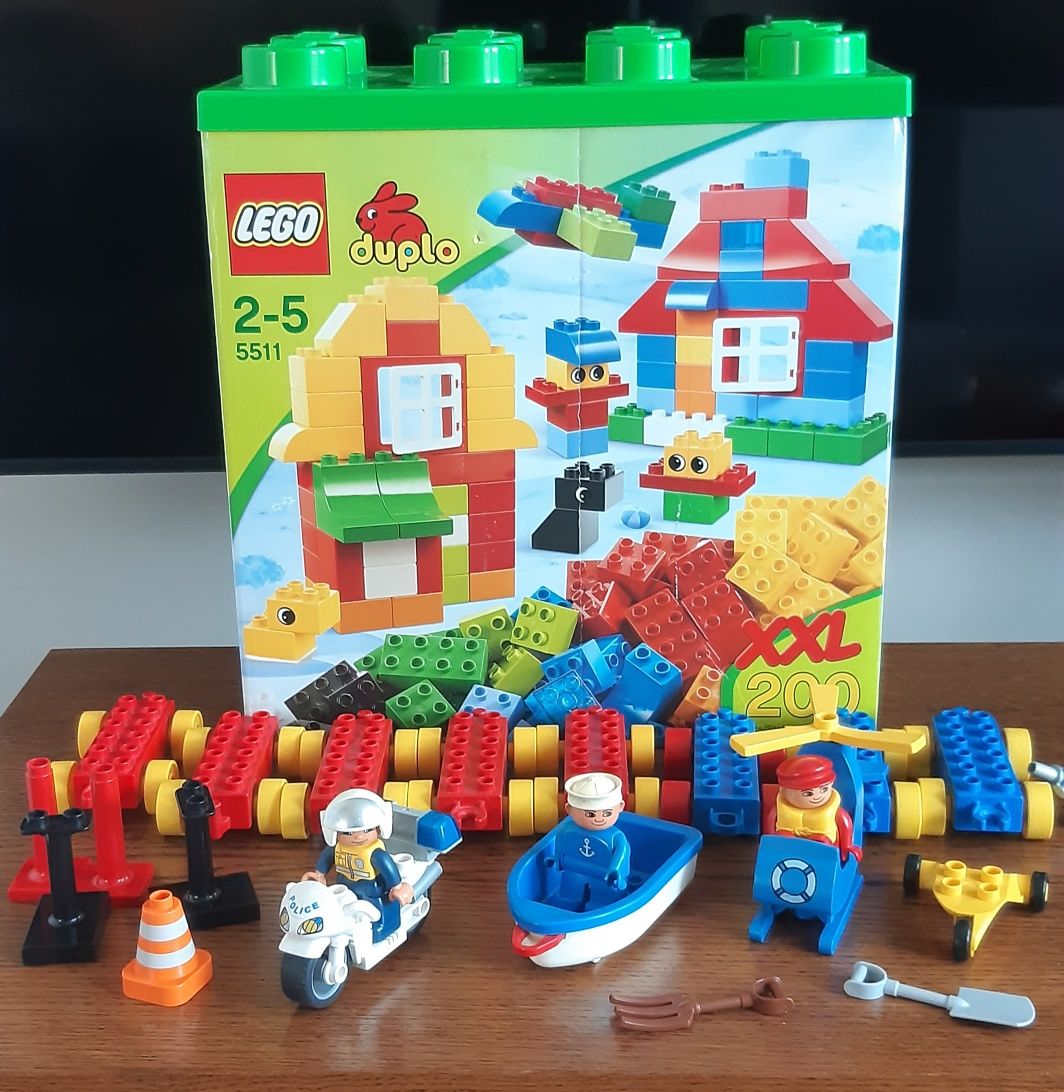 Lego duplo wielki zestaw PRL 5511 i inne