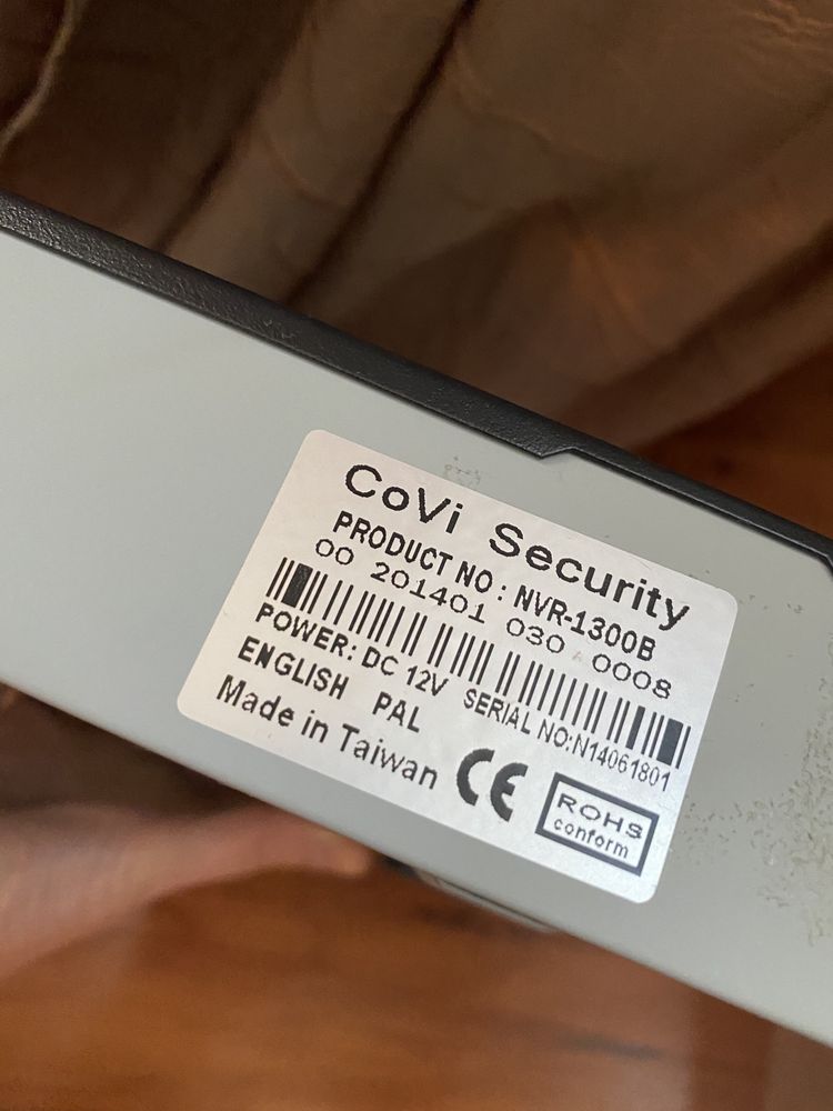 Видеорегистратор Covi Security NVR-1300B 4-х канала IP видеонаблюдение