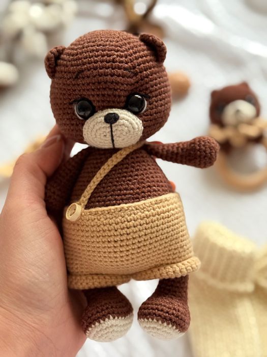 Zestaw powitalny dla maluszka na szydełku