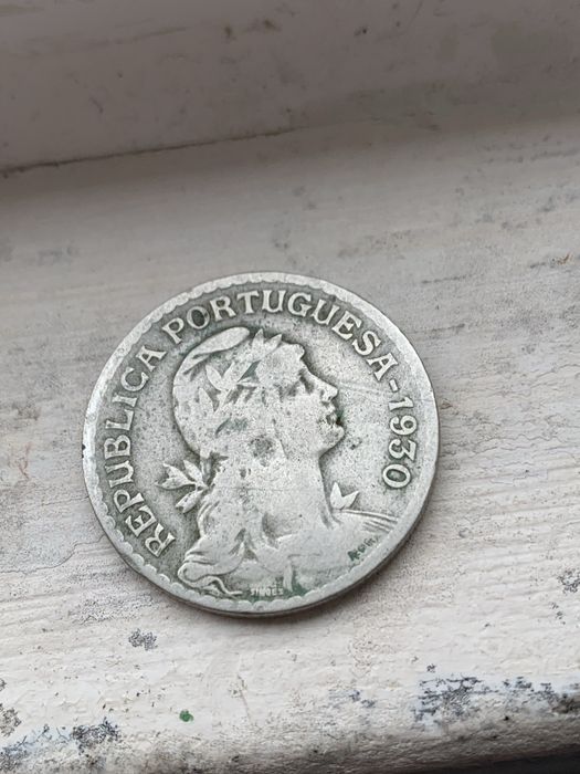 Cinco moedas da republica 1930/1928/1952/1946/1965