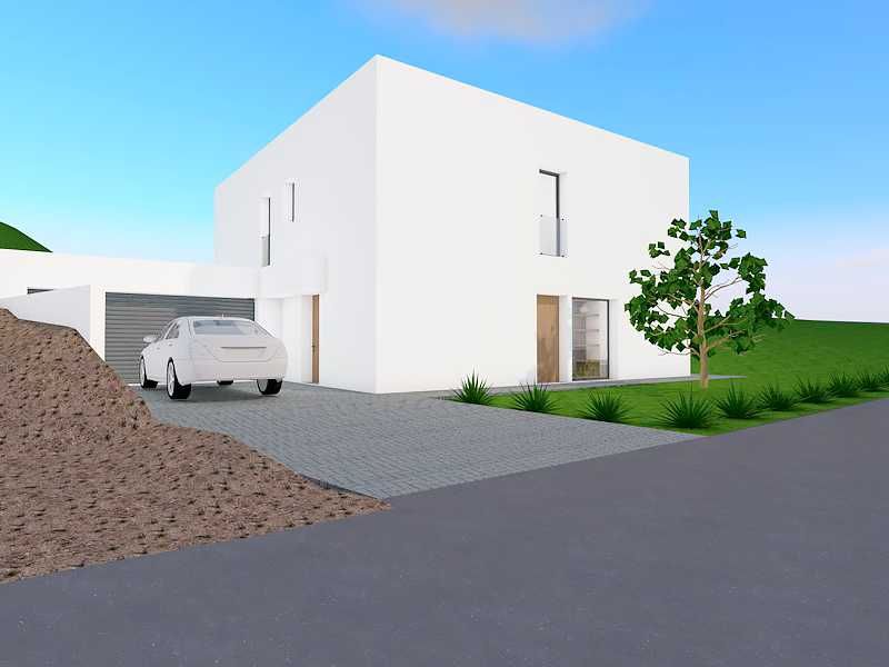 Terreno com projeto de moradia aprovado nas Termas do Carvalhal
